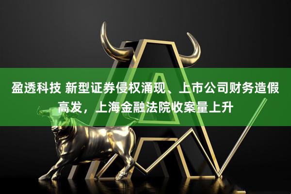 盈透科技 新型证券侵权涌现、上市公司财务造假高发,上海金融法院收案量上升